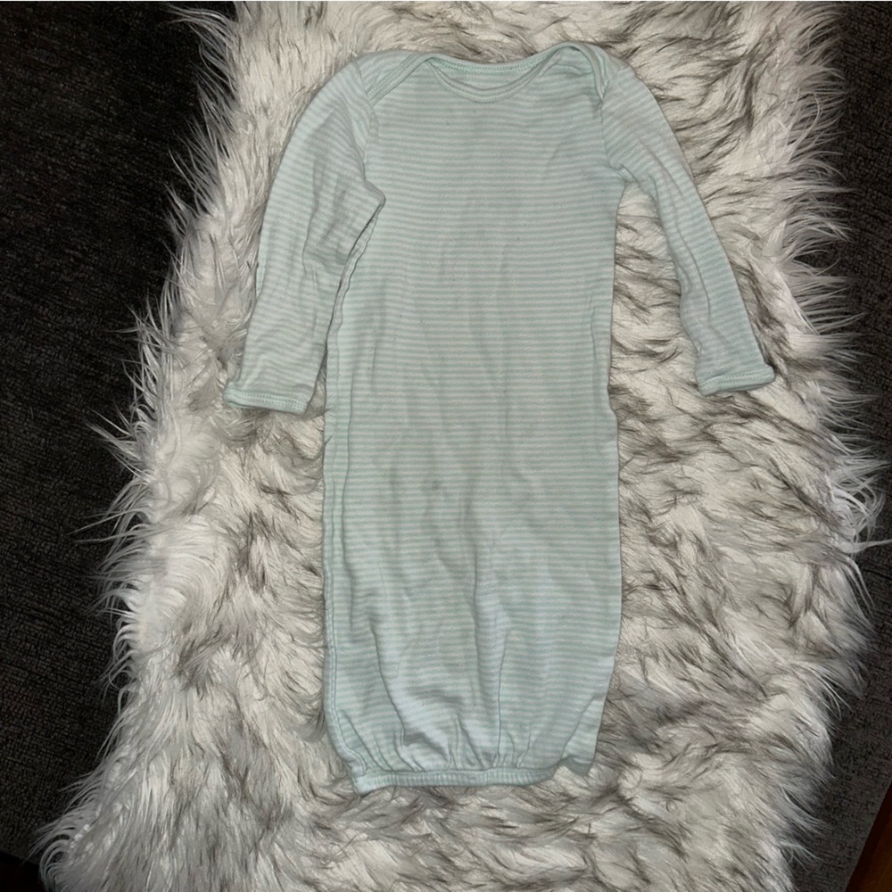 Simple Joys by Carter's Mint Striped Baby Onesie